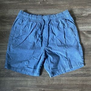Blue shorts